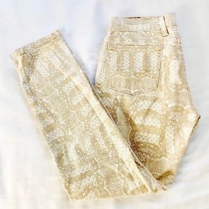 Lucky Brand Legend Skinny Printed Jeans